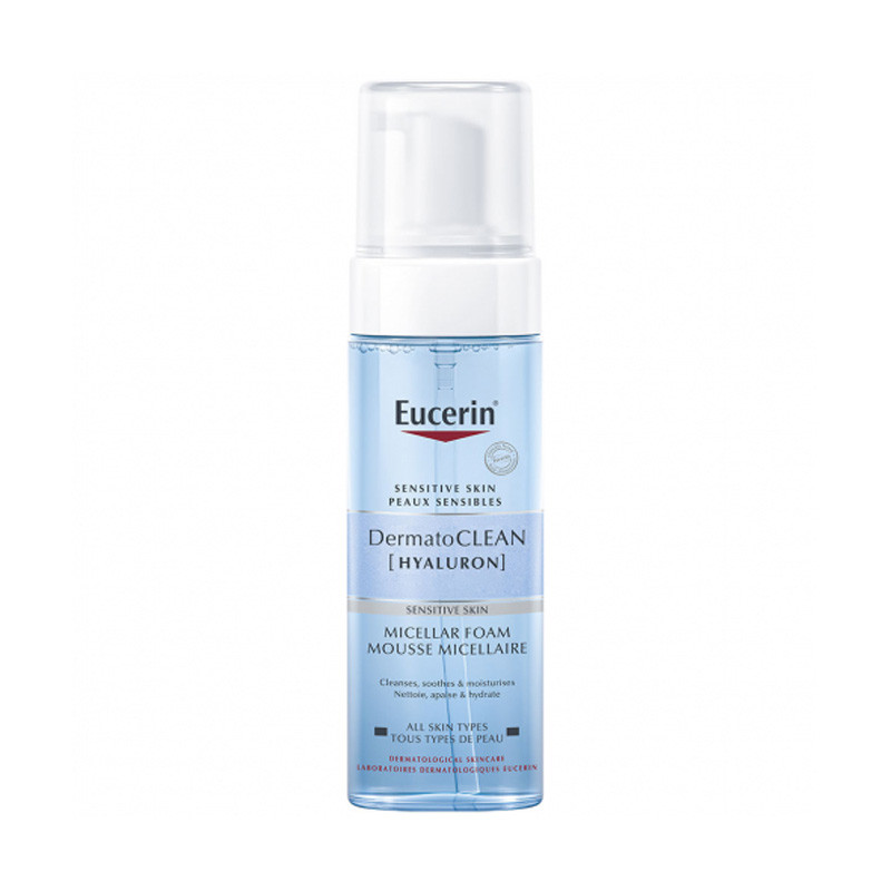EUCERIN DERMATOCLEAN MOUSSE MICELLAIRE 150ML