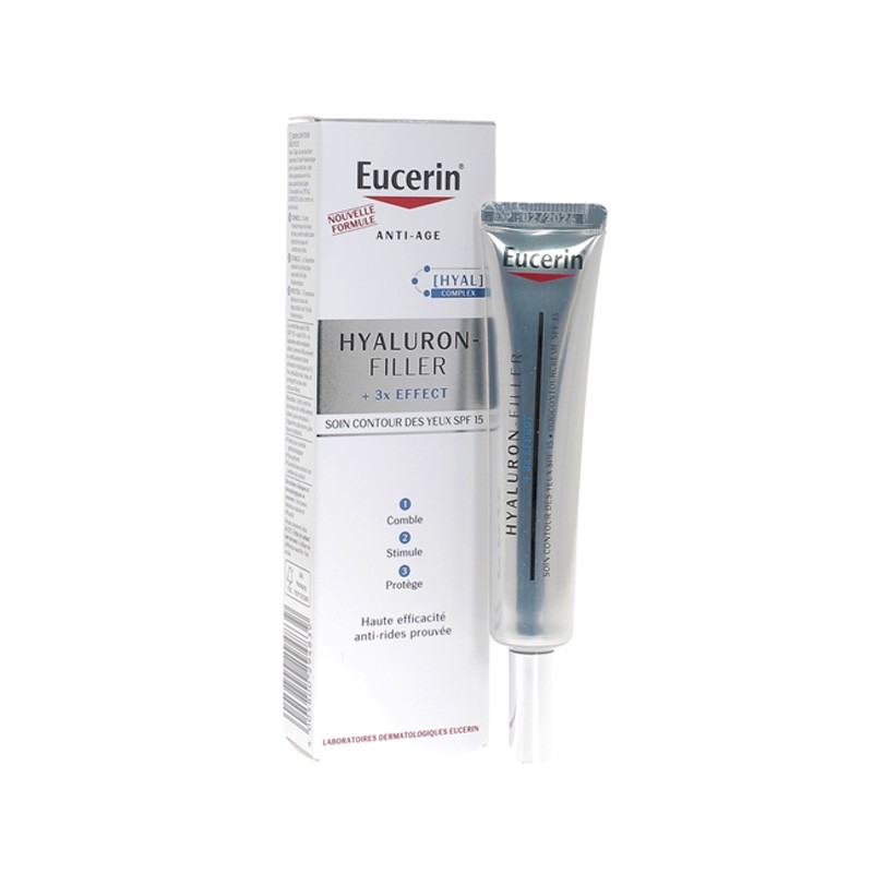 EUCERIN HYALURON-FILLER CONTOUR DES YEUX SPF 15 ,15ML