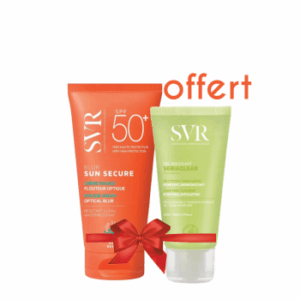 SVR SUN SECURE BLUR SPF50+ gel moussant offert