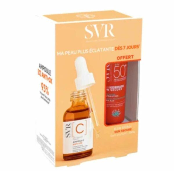 SVR COFFRET [C] AMPOULE ANTI-OX 30ML+SUN SECURE BLUR SPF50+ 15ML (OFFERT)