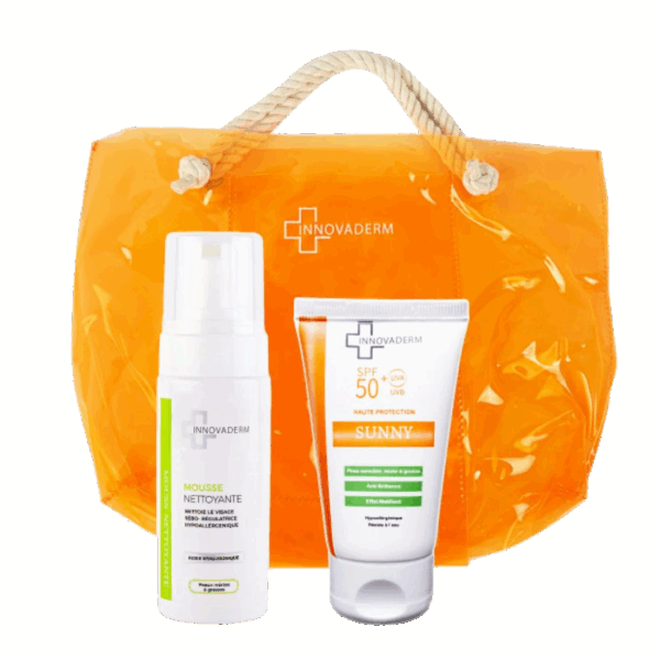 INNOVADERM SUNNY PACK SOLAIRE PEAU MIXTE A GRASSE