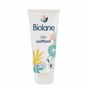 Le gel coiffant Biolane fixe durablement les cheveux sans les alourdir et sans laisser de résidus, pour un véritable "effet mouillé".