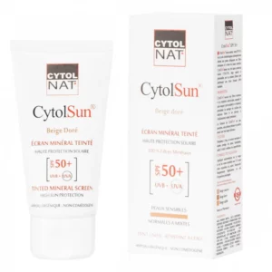 CYTOLNAT CYTOLSUN ECRAN SPF50+ TEINTE BEIGE DORE