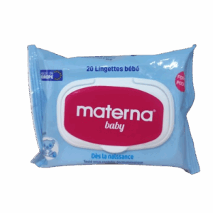 MATERNA BABY LINGETTES BLEU BT/20