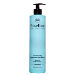 RoseBaie Shampoing à La Kératine et à L’huile De Ricin 500ml