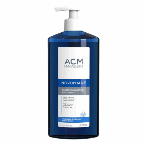 ACM NOVOPHANE SHAMPOOING DOUX TOUS TYPES CHEVEUX 500ML