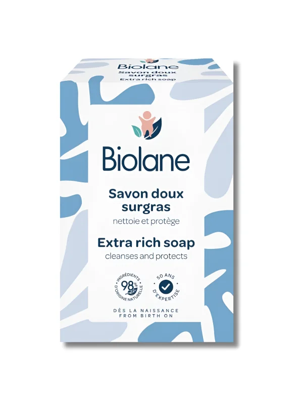BIOLANE SAVON DOUX SURGRAS 150G