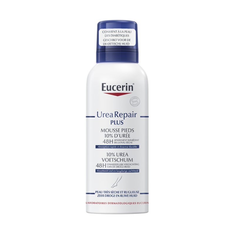 EUCERIN UREA REPAIRE PLUS MOUSSE PIEDS 10% DUREE 150 ML