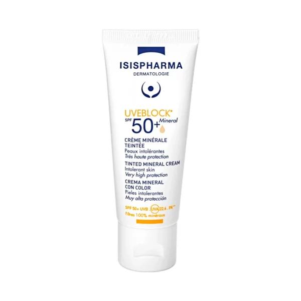 ISISPHARMA UVEBLOCK CREME MINERALE TEINTEE SPF50+ 40ML