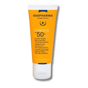 ISISPHARMA UVEBLOCK 50+ FLUIDE TEINTE 40ML