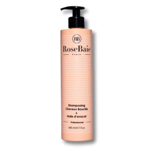 RoseBaie Shampoing Cheveux bouclés Kératine et Huile d’Avocat