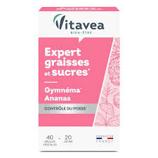 VITAVEA EXPERT GRAISSES ET SUCRES 40 GELULES