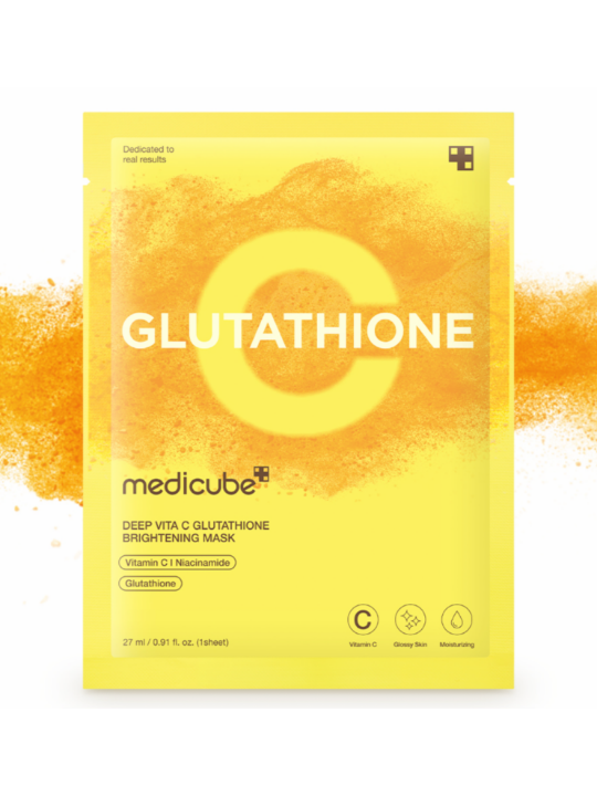 Deep Vita C Medicube Masque Éclaircissant au Glutathion
