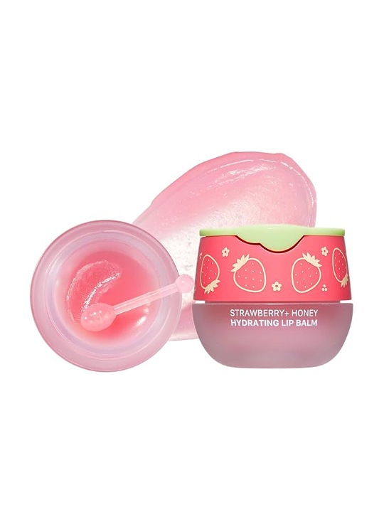 LOOK AT ME STRAWBERRY+HONEY  MOISTURIZING LIP BALM