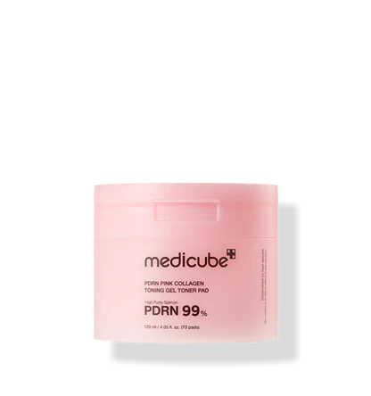 Medicube PDRN Pink Collagen Gel Toner Tampons Toniques