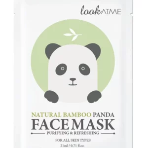 LOOK AT ME NATURAL BAMBOO PANDA FACE MASK
