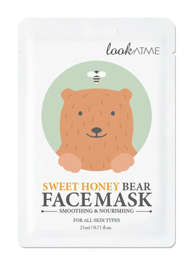 LOOK AT ME SWEET HONEY BEAR FACE MASK