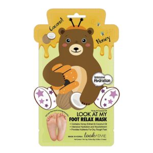 LOOK AT MY FOOT RELAX MASK (Bear)