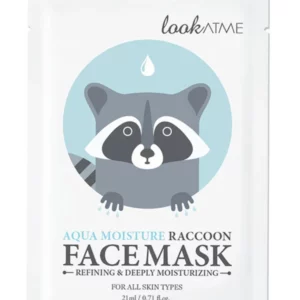LOOK AT ME AQUA MOISTURE RACCOON FACE MASK