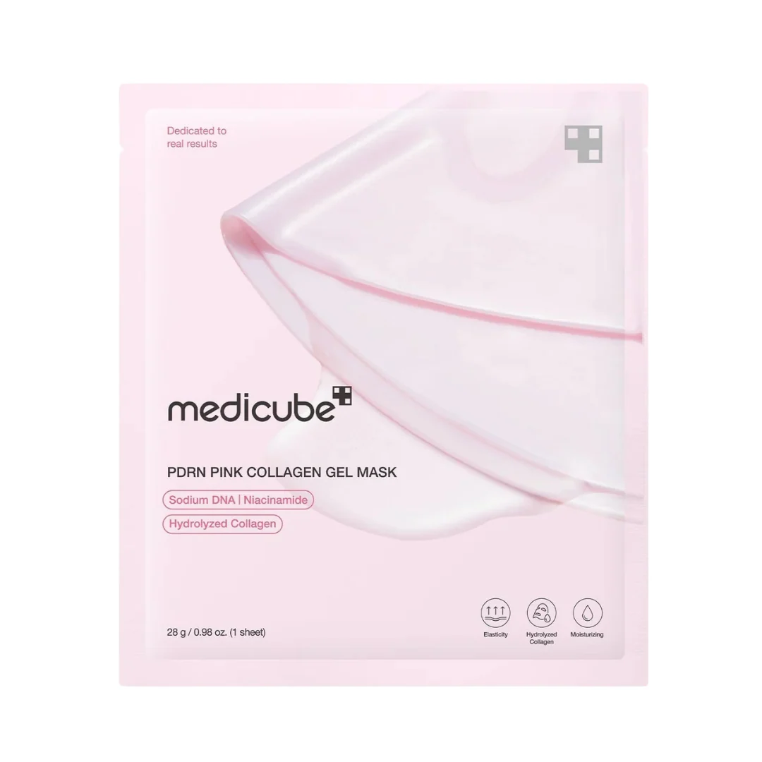Medicube Masque gel au collagène rose PDRN