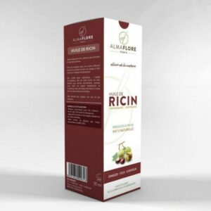 ALMAFLORE HUILE DE RICIN BIO, 50ML