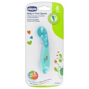 CHICCO CUILLERE SILICONE 8M+
