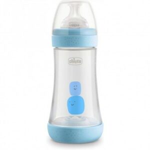 CHICCO PERFECT-5 SILICONE BOTTLE 300ML 4M+