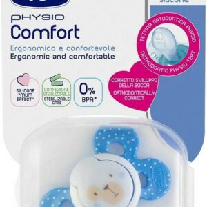 CHICCO SUCETTE PHYSIO COMFORT EN SILICONE 6-16 MOIS