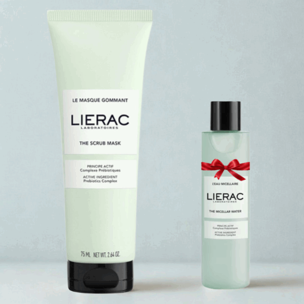 LIERAC MASQUE GOMMANT 75ML+EAU MICELLAIRE 50ML (OFFERT)