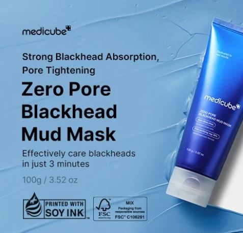Medicube – Zero Pore Blackhead Mud Mask – 100 g