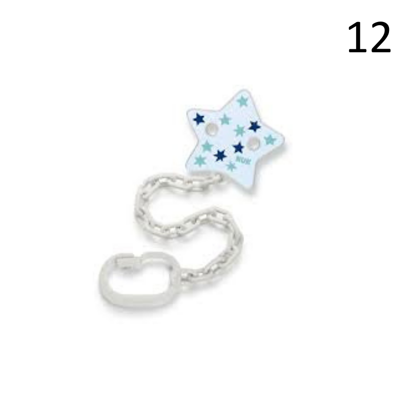 NUK ATTACHE SUCETTE CHAINETTE