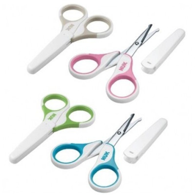 NUK CISEAUX AVEC ETUI PROTECTEUR