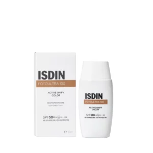 ISDIN PHOTOPROTECTION ECRAN SOLAIRE ACTIVE UNIFY FUSION FLUIDE TEINTEE SPF50+ 50ML