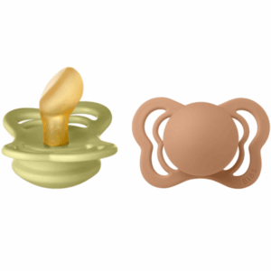 BIBS 02 SUCETTE COUTURE PACIFIER LATEX ANATOMICAL MEADOW EARTH SIZE 2