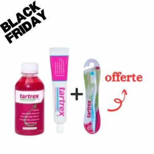 PHYTEAL TARTREX BAIN DE BOUCHE 250ML+DENTIFRICE DENTS ET GENCIVES SENSIBLES 80ML+BROSSE A DENTS ULTRA SOUPLE (OFFERT)