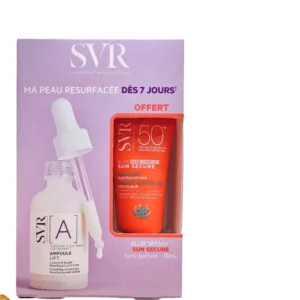 SVR COFFRET [A] AMPOULE LIFT 30ML+SUN SECURE BLUR SANS PARFUM SPF50+ 15ML (OFFERT)