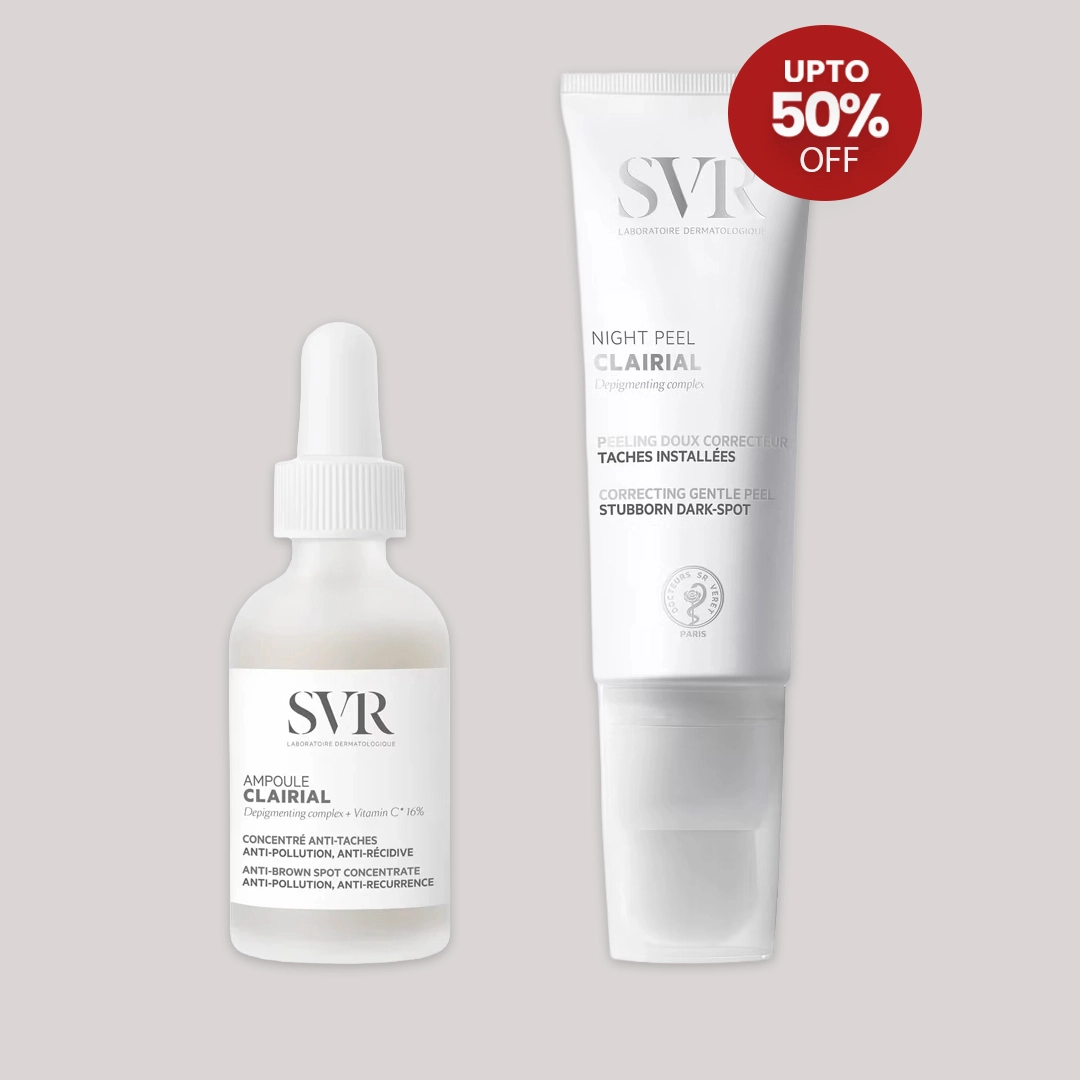 SVR CLAIRIAL AMPOULE CONCENTRE ANTI TACHES 30ML+CLAIRIAL NIGHT PEEL 50ML (-50%)