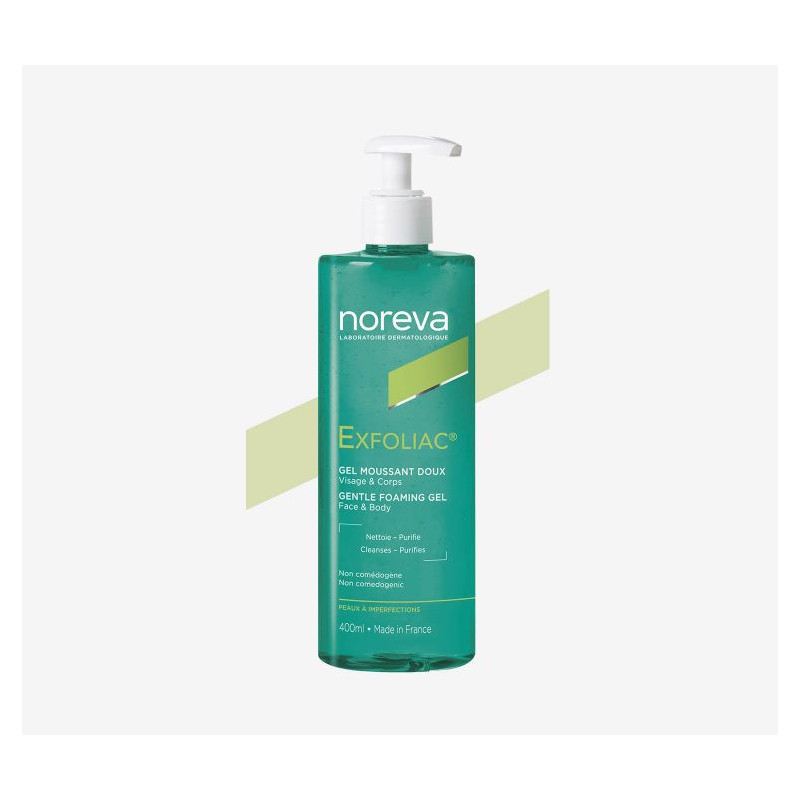 NOREVA EXFOLIAC GEL MOUSSANT DOUX 200ML
