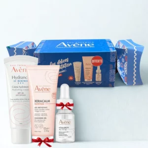 AVENE COFFRET DELICE HYDRATION HYDRANCE RICHE UV 50ML+GEL XERACALM 100ML(OFFERT)+SERUM HYALURON ACTIV B3 10ML(OFFERT)