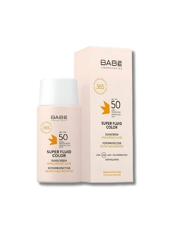 BABE SUPER FLUID COLOR PROTECTION SOLAIRE 50 SPF 50ML