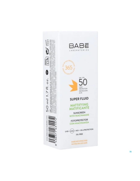 BABE SUPER FLUID MATIFIANT 50 SPF 50ML