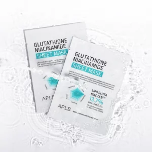 glutathione niacinamide sheet mask