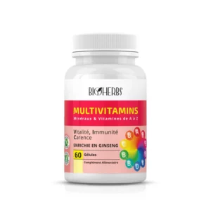 BIOHERBS MULTIVITAMINS 60 GELULES
