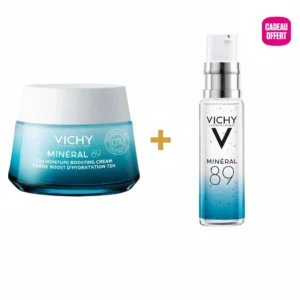 VICHY MINERAL 89 CREME LEGERE BOOST HYDRATATION 72H 50 ML+MINERAL BOOSTER 89 SERUM 10ML (OFFERT)