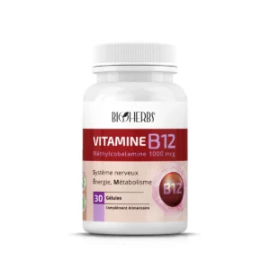 BIOHERBS VITAMINE B12 30 GELULES