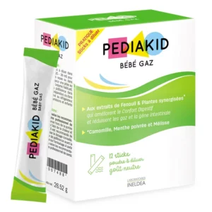 PEDIAKID BEBE GAZ 12 STICKS