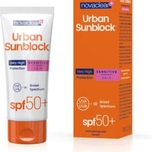 NOVACLEAR URBAN SUNBLOCK SENSITIVE SKIN SPF50+ 40ML