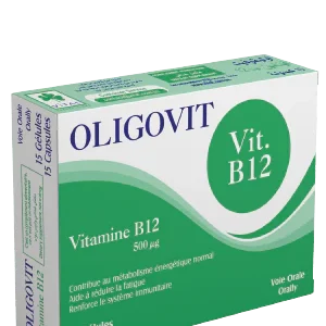 VITAL OLIGOVIT VIT B12 15 GELULES
