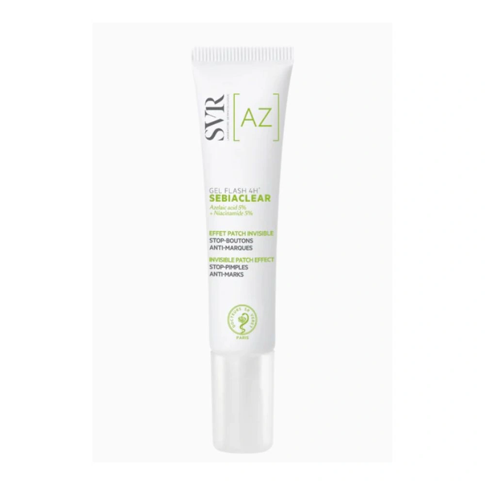 SVR SEBIACLEAR GEL FLASH 4H EFFET PATCH INVISIBLE 15ML
