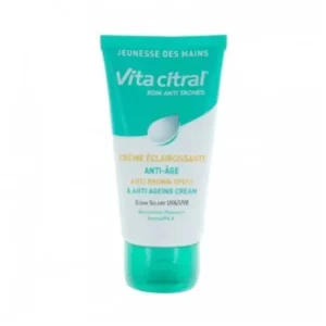 VITA CITRAL SOIN ANTI TACHES CREME ECLAIRCISSANTE MAINS ANTI AGE 75 ML